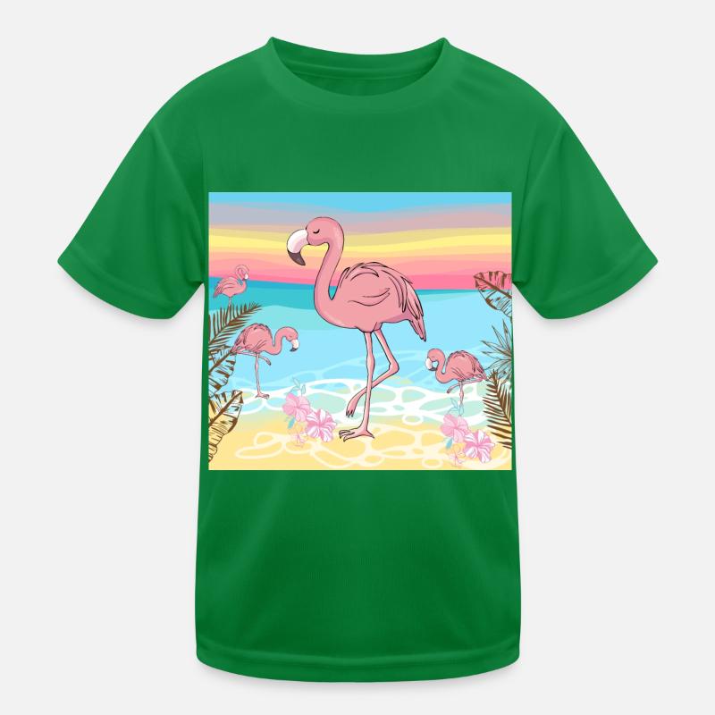 Flamingo T-shirt sport Enfant