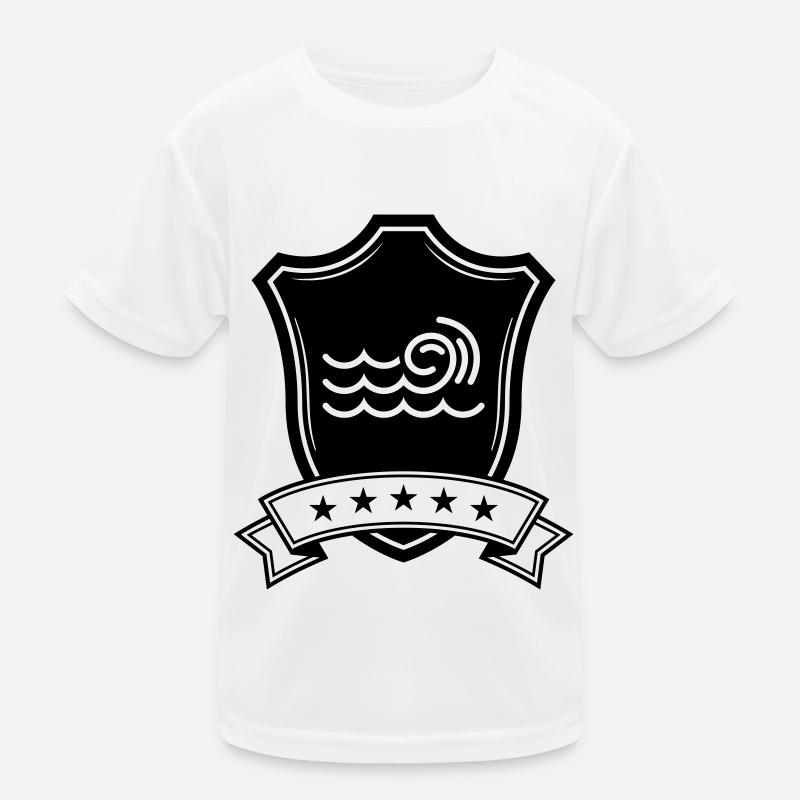 Armoiries Wave T-shirt sport Enfant