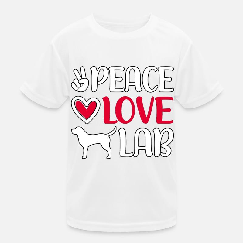 Peace Love Lab Kids Functional T-Shirt