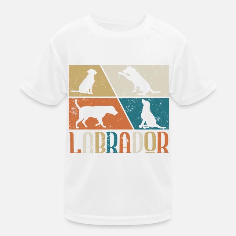 Labrador Kinder Funktions-T-Shirt