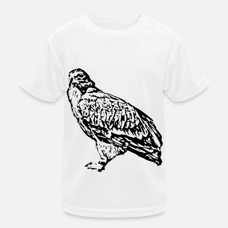 Faucons Oiseaux Oiseaux T-shirt sport Enfant