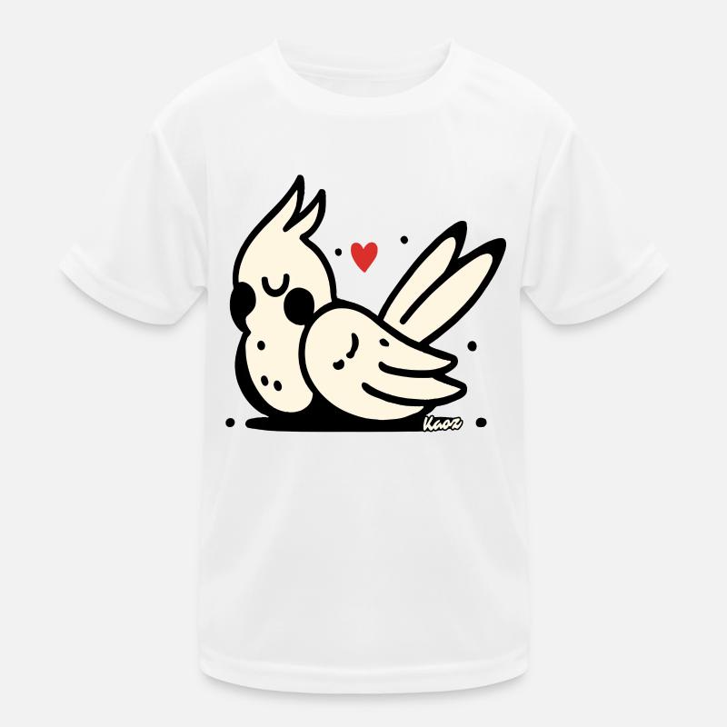 Cacatoès endormi T-shirt sport Enfant