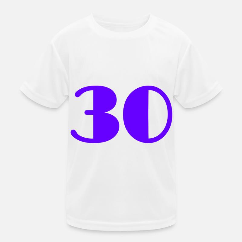 30 YEARS. 30. 30th ANNIVERSARY. 30 YEARS ANNIVERSARY Kids Functional T-Shirt