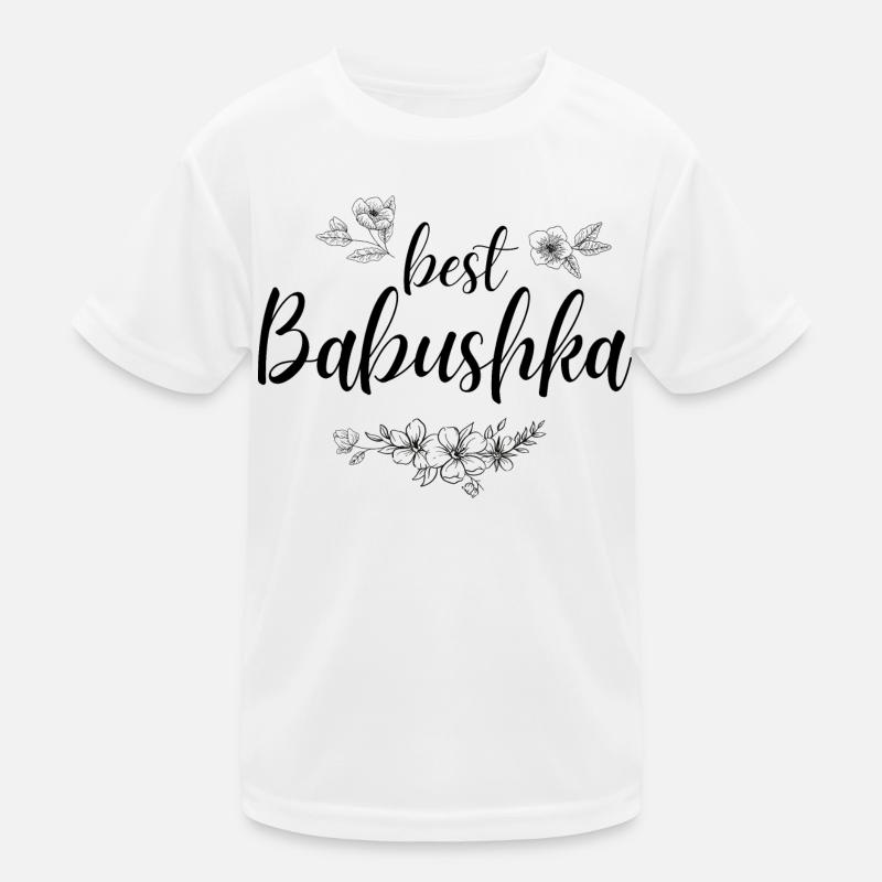 Beste Babuschka. Babuschka Geschenk Kinder Funktions-T-Shirt