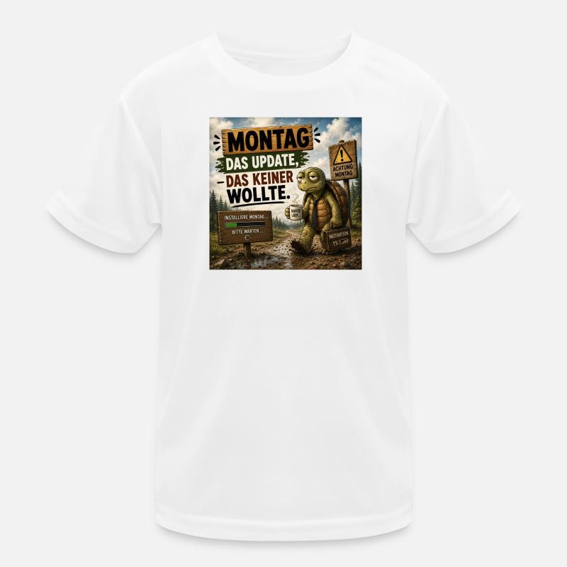 Montag Update Das Keiner Wollte Kinder Funktions-T-Shirt