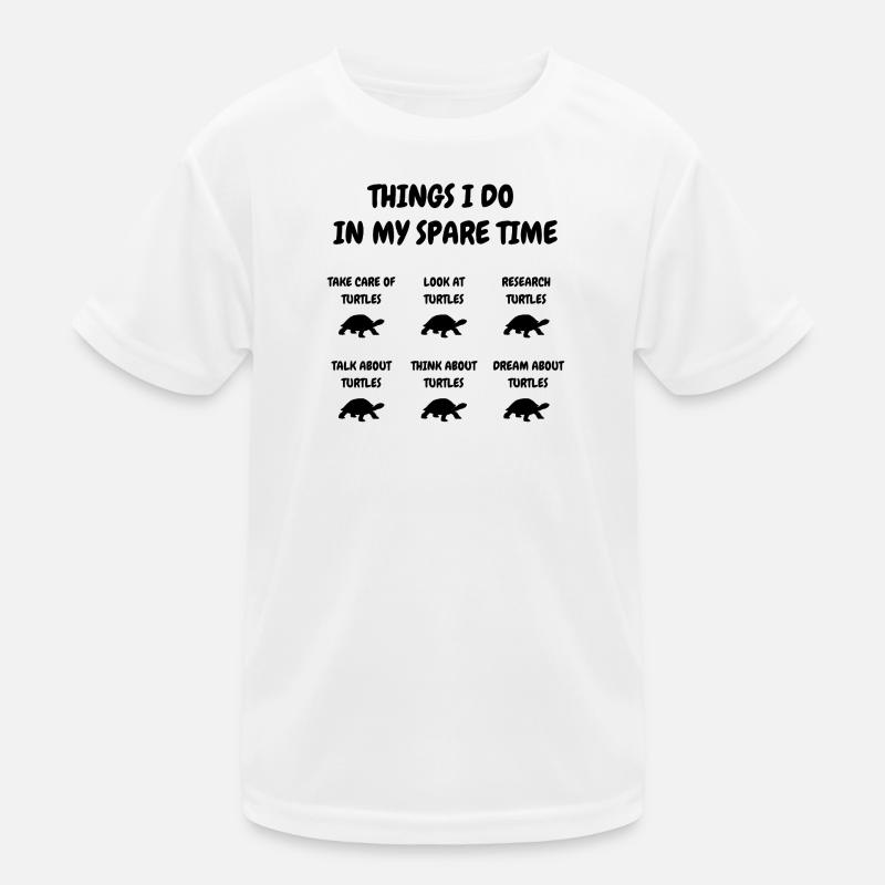 Obsessed with Turtles Kids Functional T-Shirt