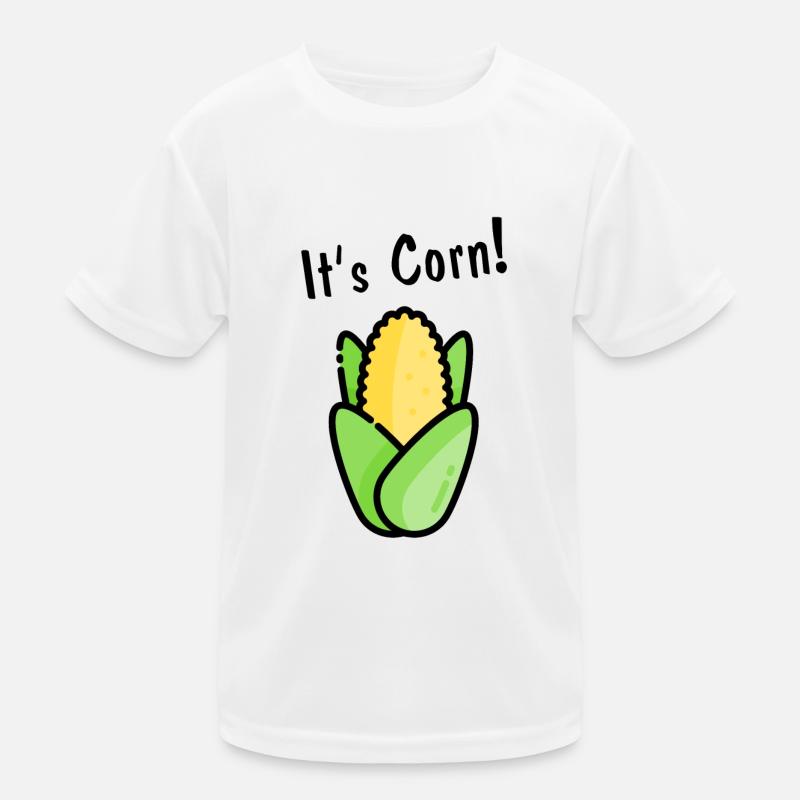 It's corn! Kinder Funktions-T-Shirt