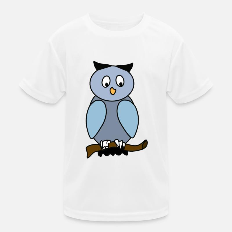 Ich mag Eulen Kinder Funktions-T-Shirt