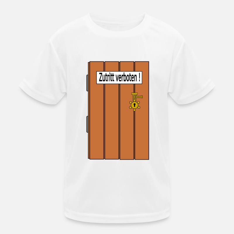 Entrée interdite T-shirt sport Enfant