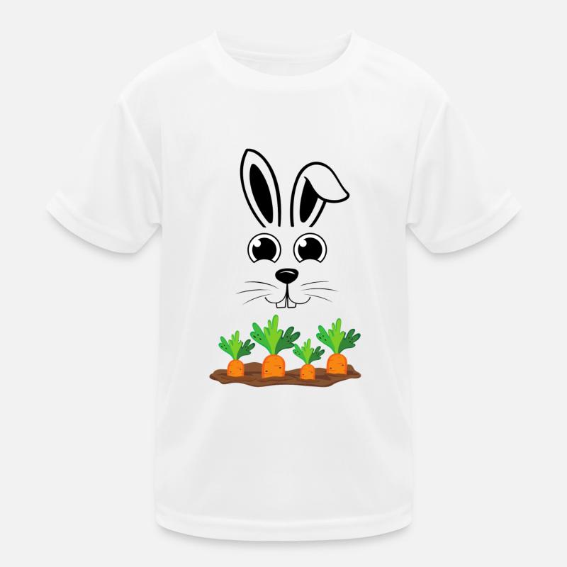 Hase Kinder Funktions-T-Shirt