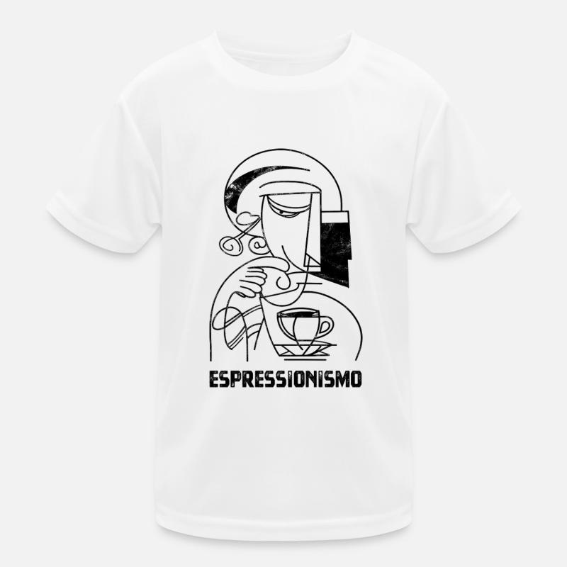 Espressionnisme - Espresso - Boire du café T-shirt sport Enfant