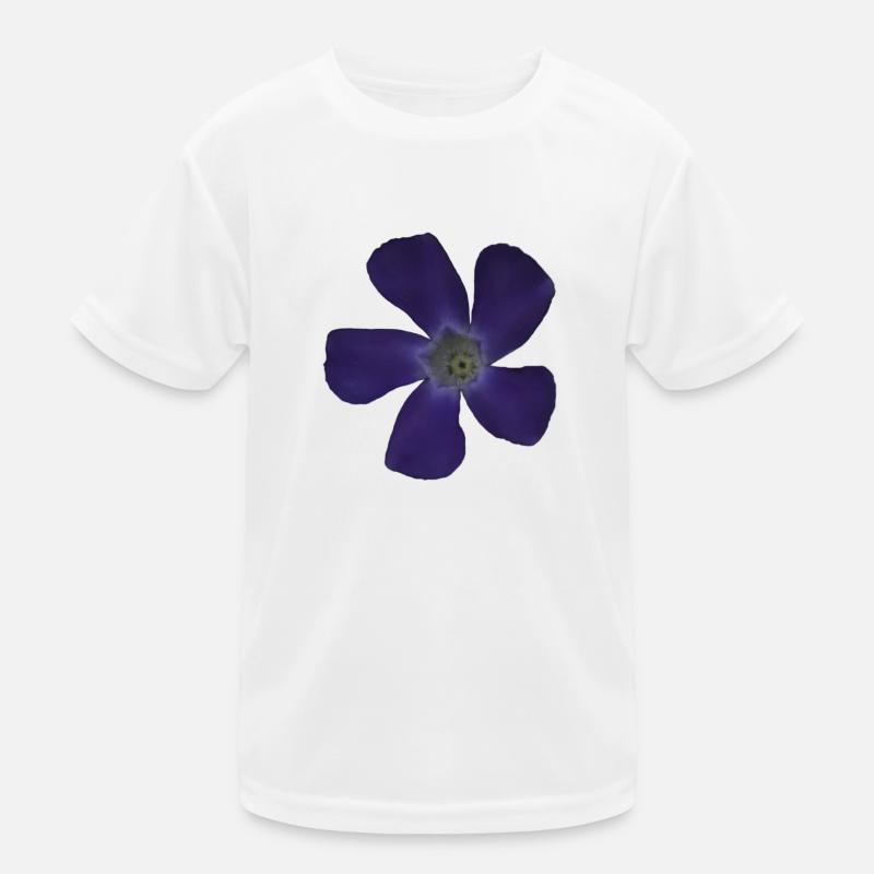 Fleur pourpre pervenche T-shirt sport Enfant