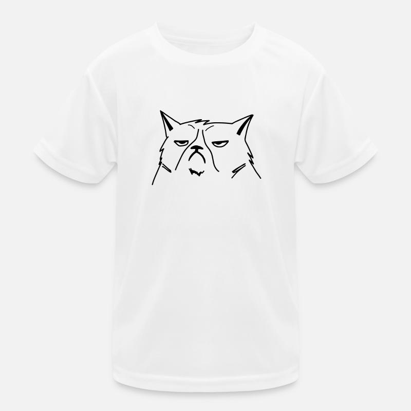 grumpy cat Kids Functional T-Shirt