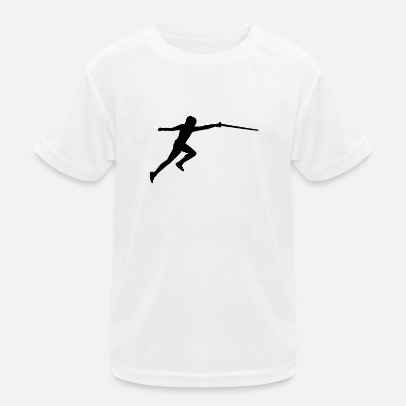Fencing Kids Functional T-Shirt