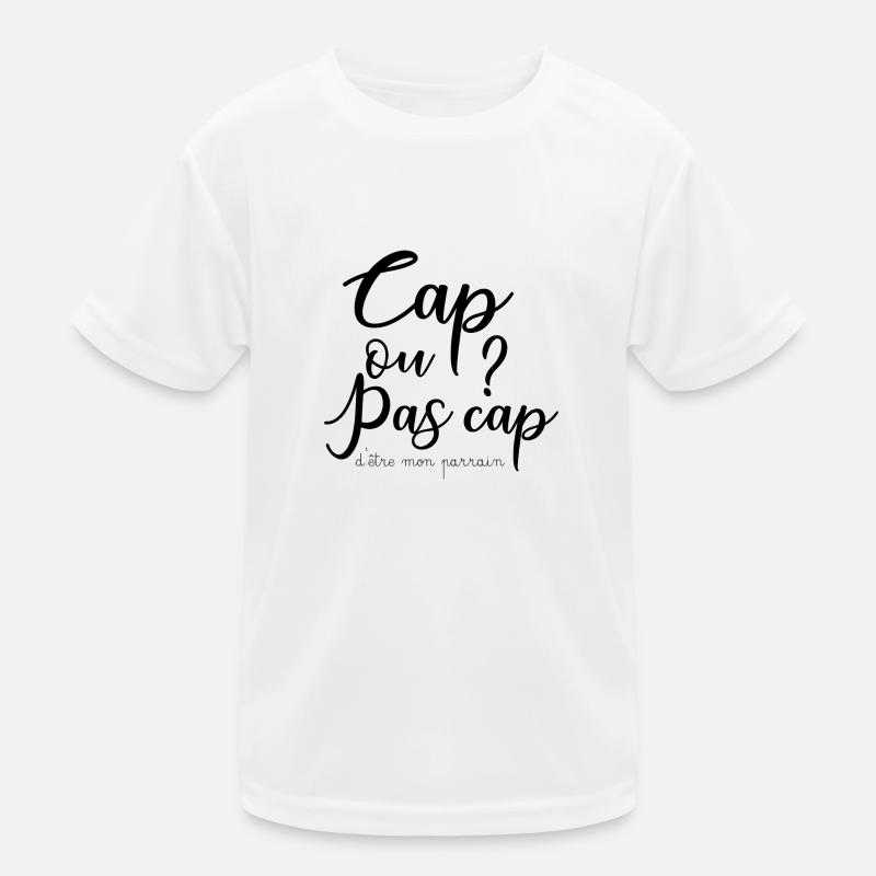 Parrain cap ou pas cap ? T-shirt sport Enfant