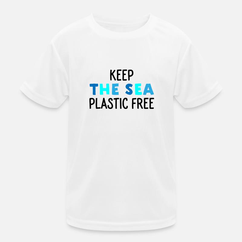 Umweltschutz im Meer Kinder Funktions-T-Shirt
