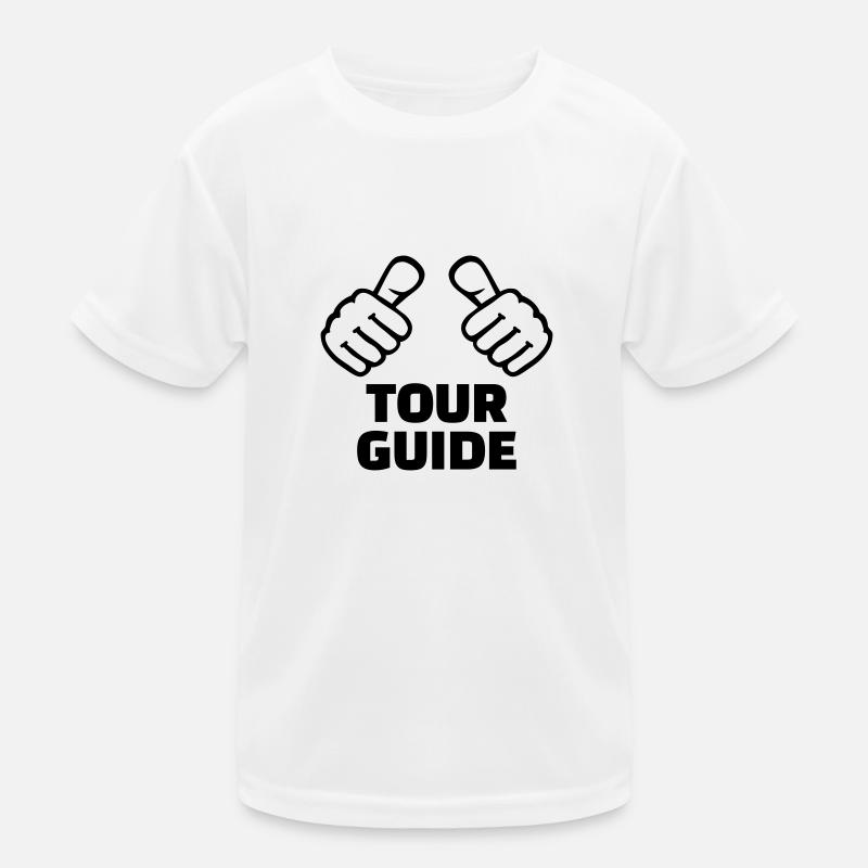 Tour guide Kids Functional T-Shirt