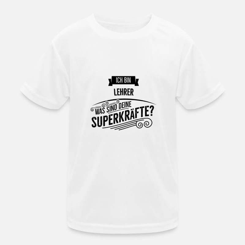 Lehrer Kinder Funktions-T-Shirt