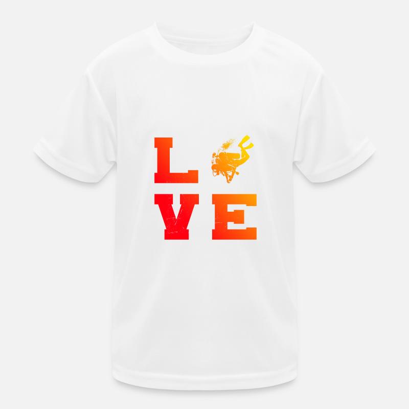 Diving Scuba Diving Scuba Diver Kids Functional T-Shirt