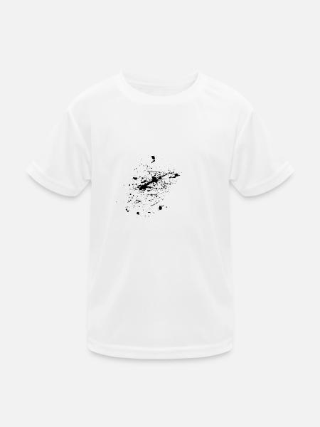 Zikin - Kinder Funktions-T-Shirt - Weiß