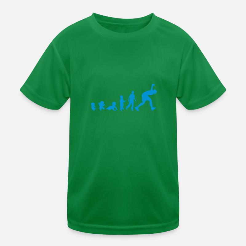 Evolution ball Lyonnaise throwing game player Kids Functional T-Shirt