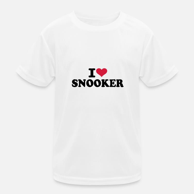 I love Snooker T-shirt sport Enfant