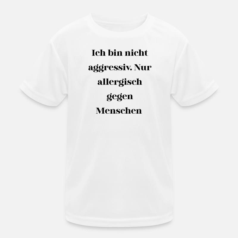 Sarcasme pas agressif T-shirt sport Enfant
