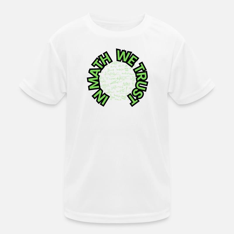 En maths, on fait confiance - Mathe - Design T-shirt sport Enfant
