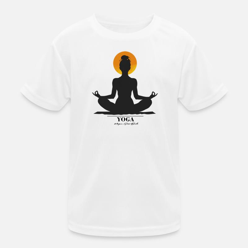 Meditation Kids Functional T-Shirt