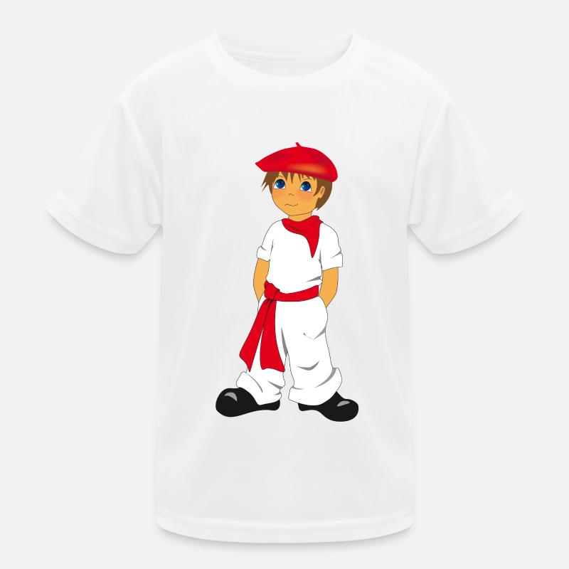 P'tit Basque Kinder Funktions-T-Shirt