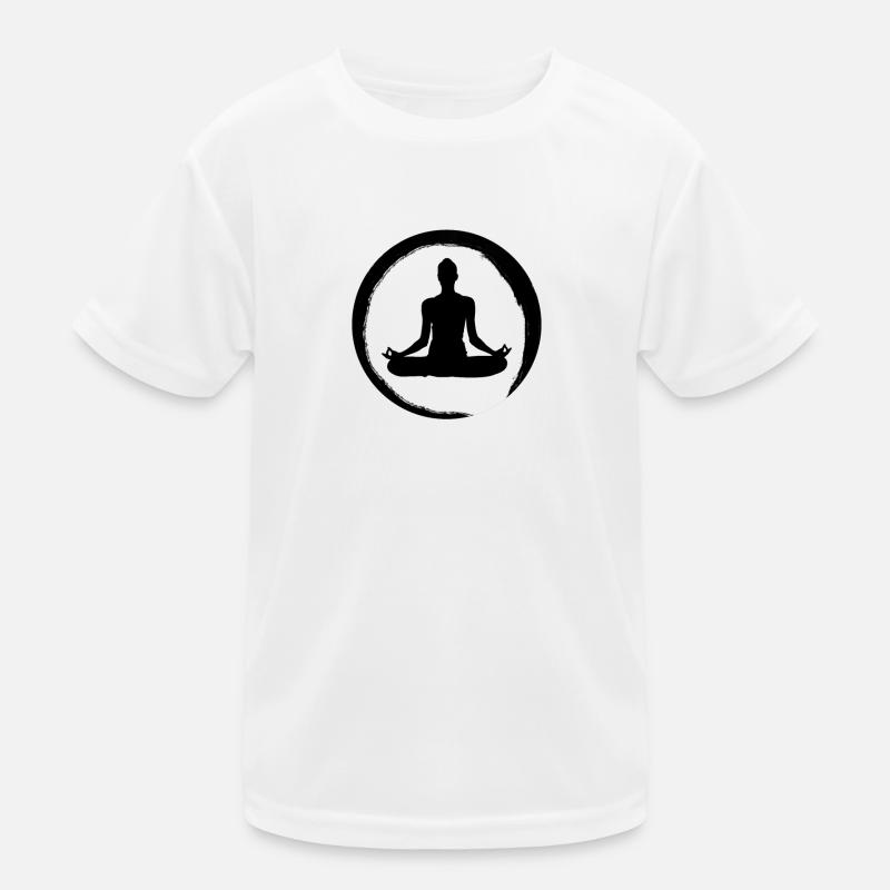 Bouddhisme Zen Circle T-shirt sport Enfant