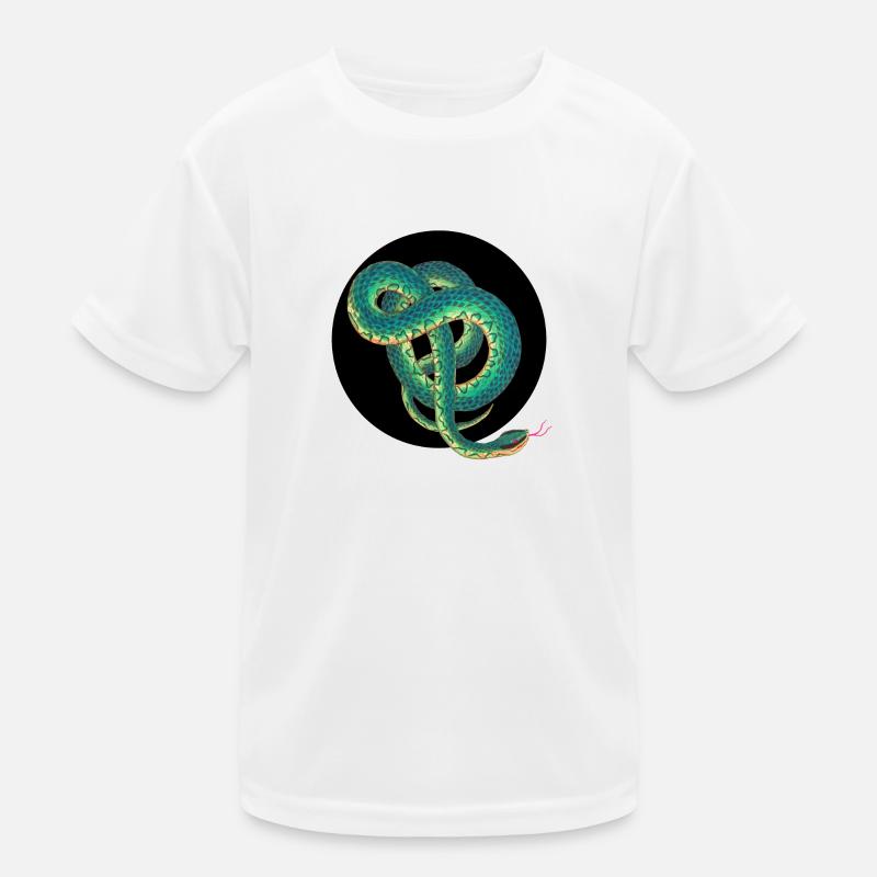 Snake Kids Functional T-Shirt