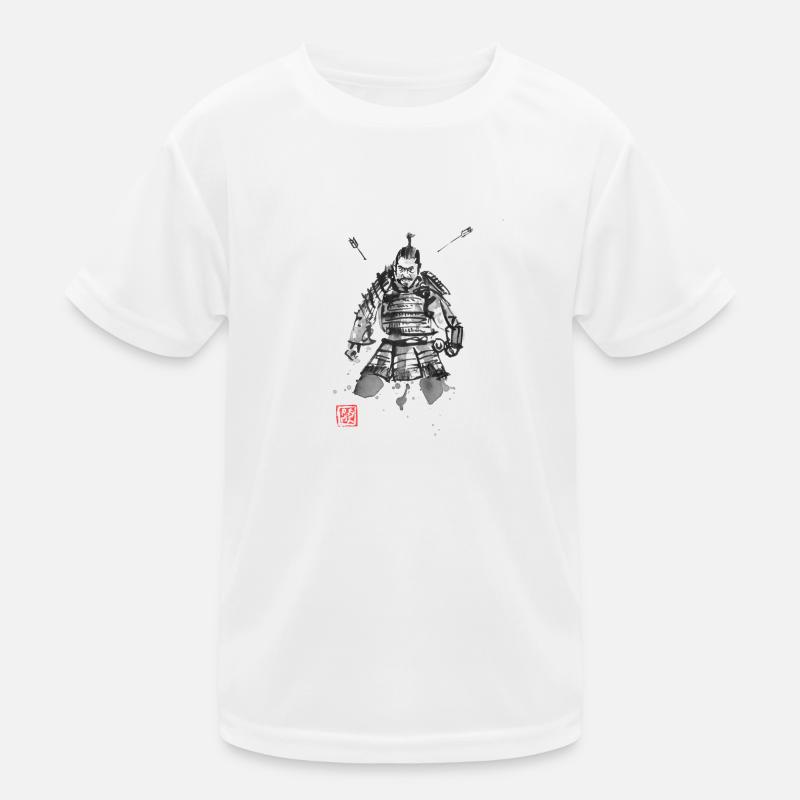Samurai-Ziel Kinder Funktions-T-Shirt