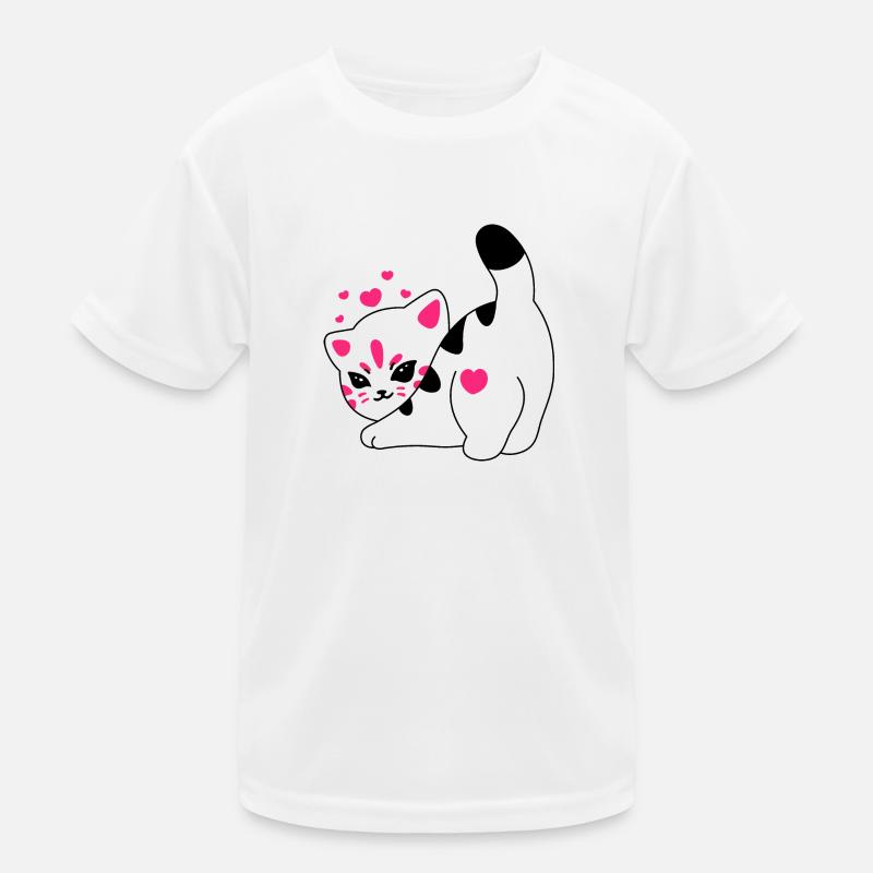 Chat espiègle T-shirt sport Enfant