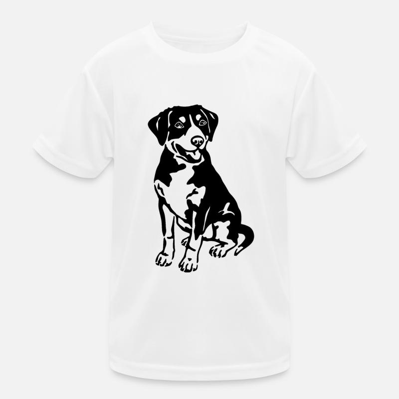 Entlebucher Sennenhund Kinder Funktions-T-Shirt