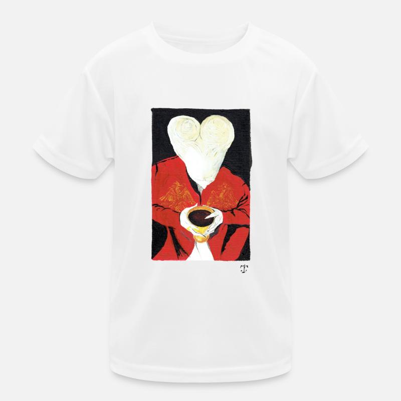 Dracula Altes Gemälde Kinder Funktions-T-Shirt