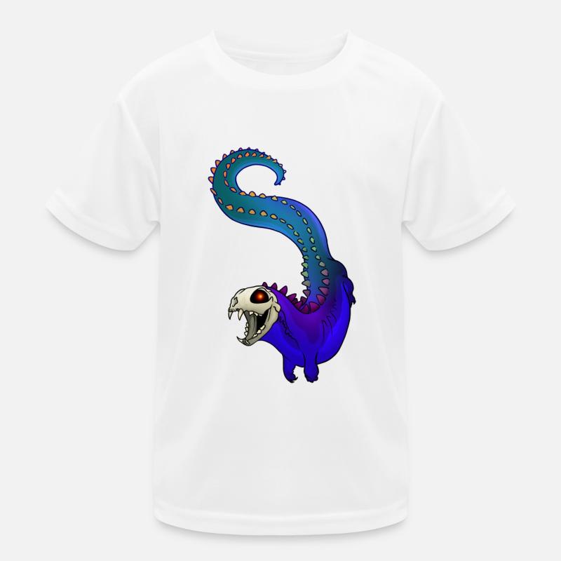 Tiny Monster - Kinder Funktions-T-Shirt - Weiß