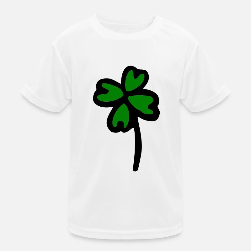 Kleeblatt Kinder Funktions-T-Shirt
