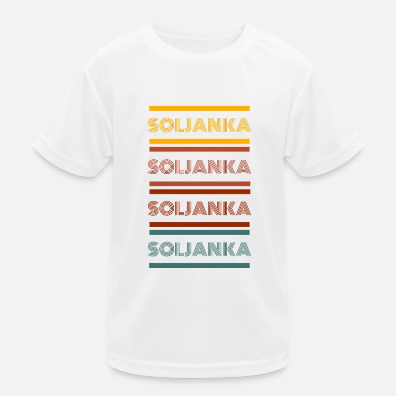 Retro Soljanka Kinder Funktions-T-Shirt