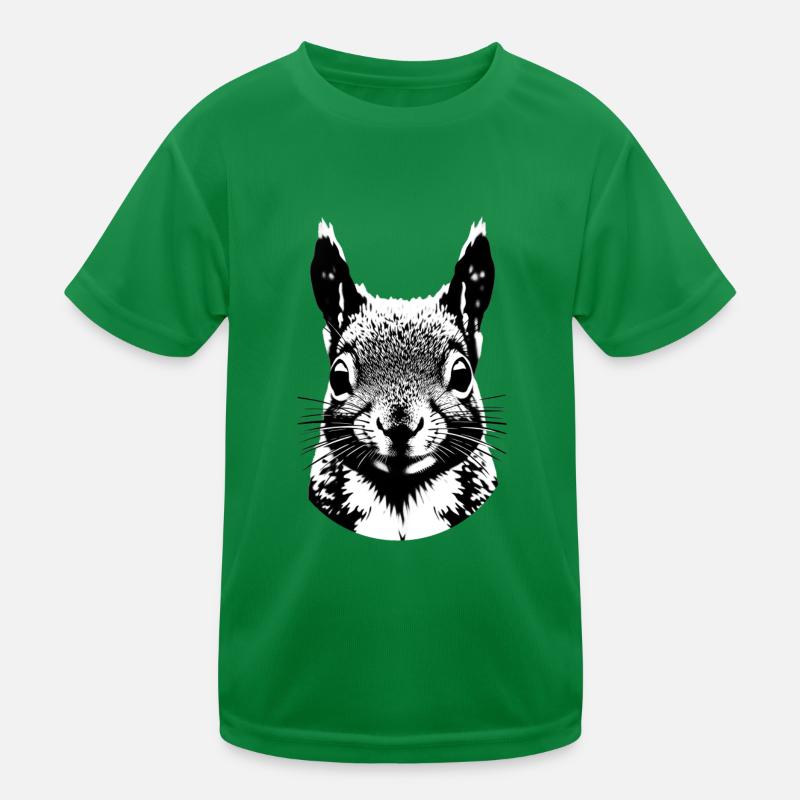 Squirrel Kids Functional T-Shirt