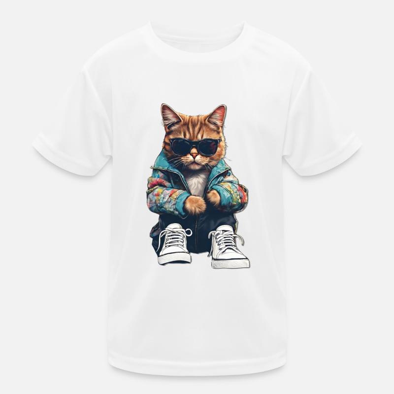 Cool Cat Kids Functional T-Shirt