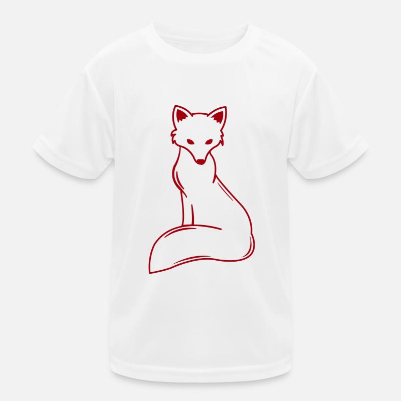 fuchs Kinder Funktions-T-Shirt