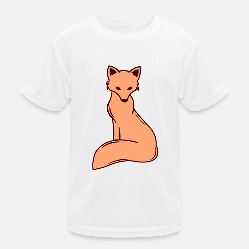 fuchs Kinder Funktions-T-Shirt