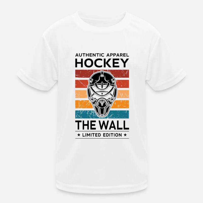 Hockey the Wall Kids Functional T-Shirt