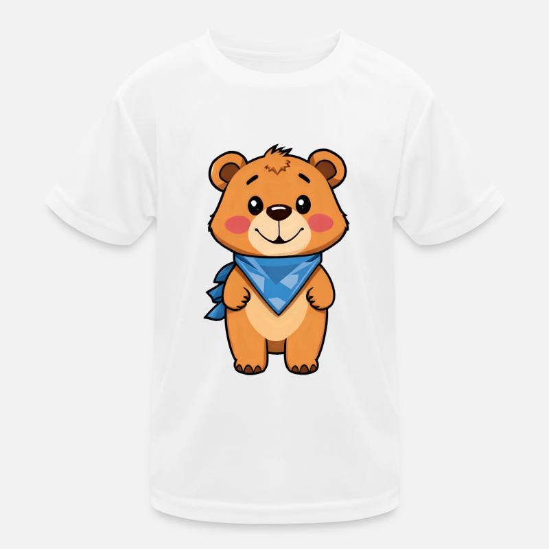 Ours en peluche élégant T-shirt sport Enfant