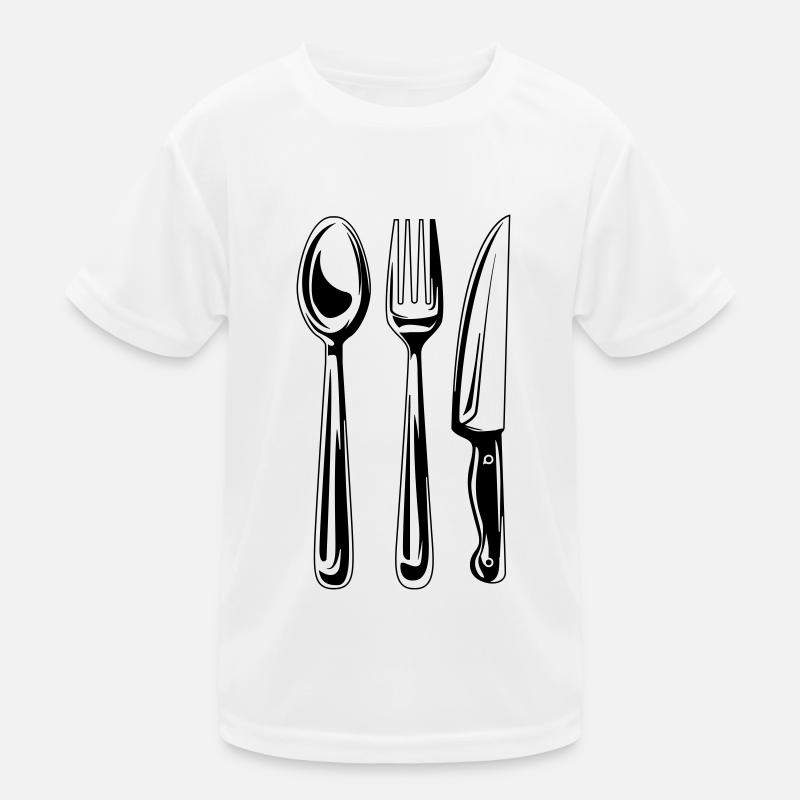 symbole de couverts T-shirt sport Enfant