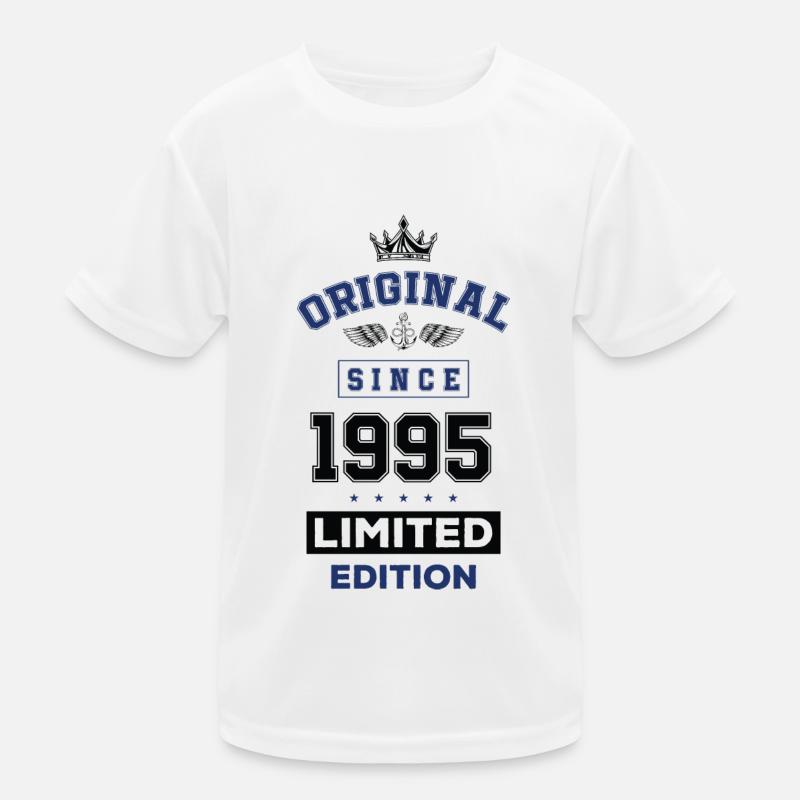 1995 limited edition Geburtstag Kinder Funktions-T-Shirt
