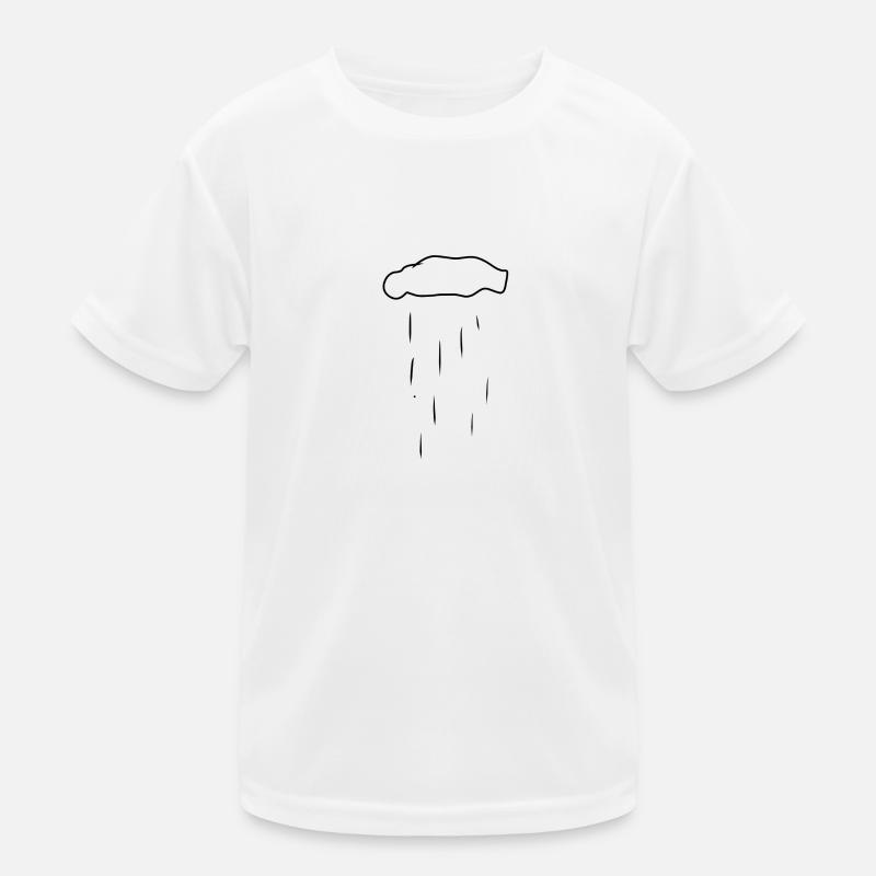 Cloud, Nature, Rain Kids Functional T-Shirt
