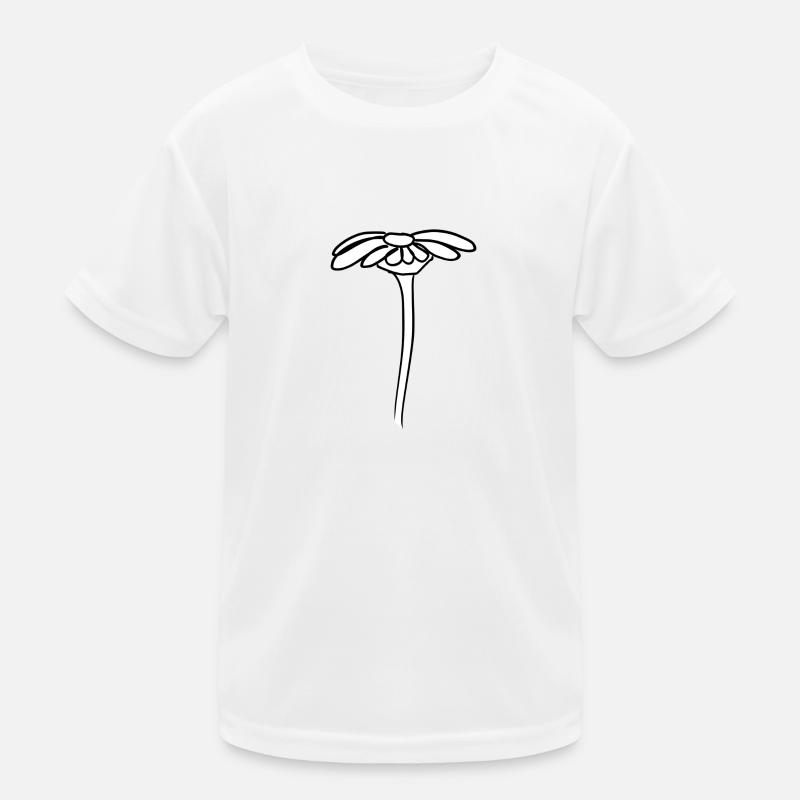 symbole fleur symbole forme plante T-shirt sport Enfant