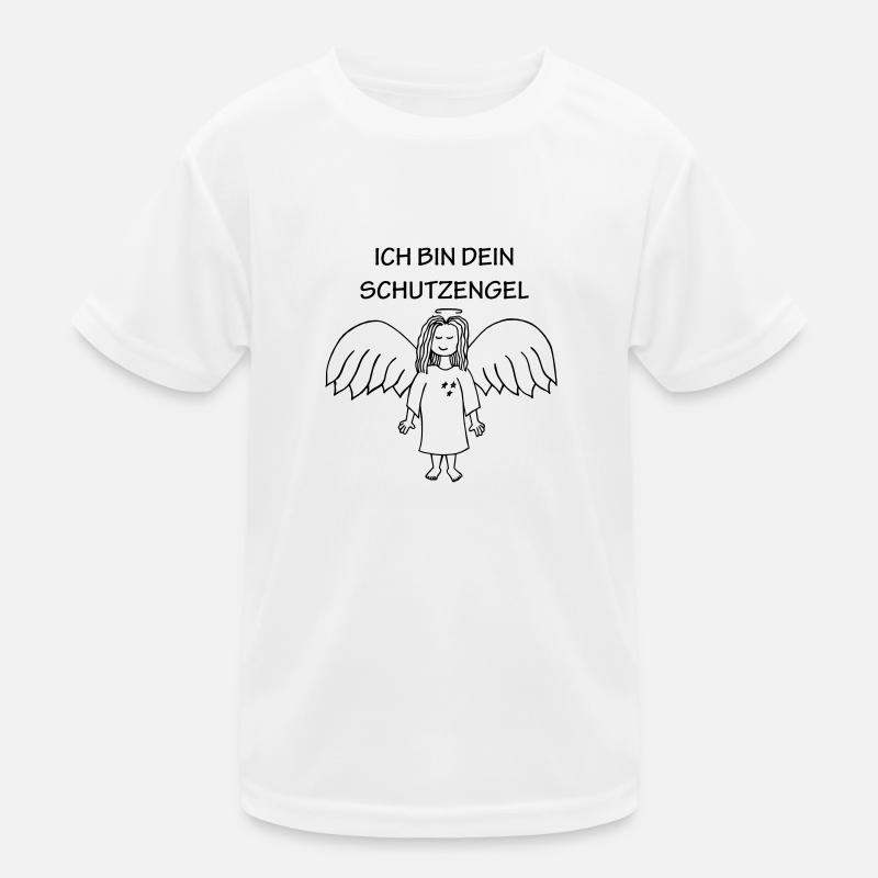 Schutzengel Kinder Funktions-T-Shirt